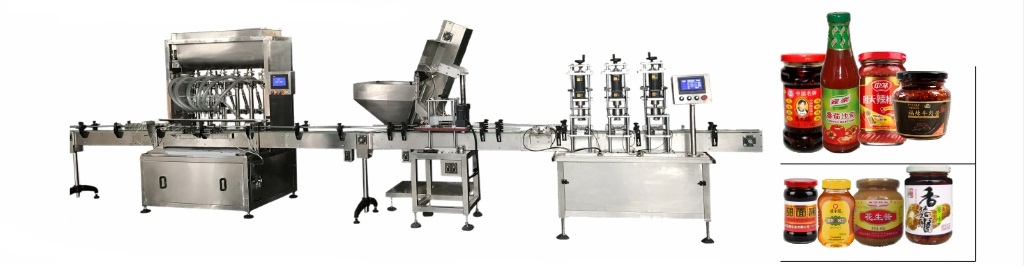 全自動醬料、蜂蜜灌裝生產線